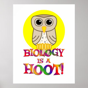 Póster La biología es una broma - a partir de $11.80