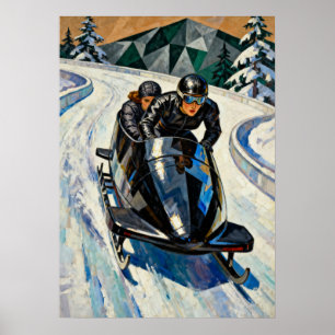 Póster LA BOBEUSE (La Bobsledder) V2
