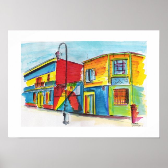 Póster La Boca (Frente)