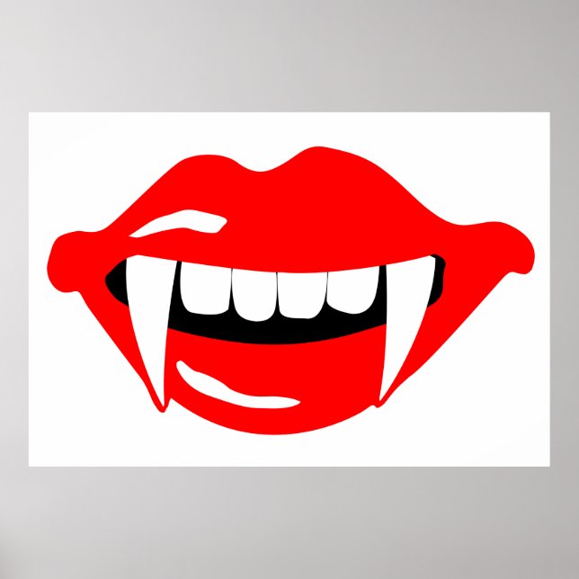 Póster La boca del vampiro (Frente)