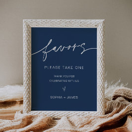 Póster La boda de la Marina NEVE favorece el Rótulo