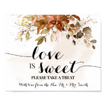 La boda del amor es un postre dulce de otoño