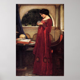 Póster La bola de cristal, de John William Waterhouse -19