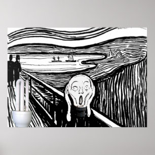Póster La Bombilla que Grita