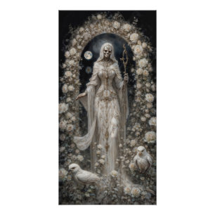 Póster La Bonita Santa Muerte