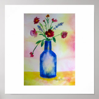 Póster La botella azul - poster