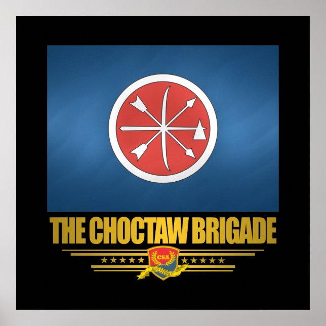 Póster La Brigada Choctaw (Frente)