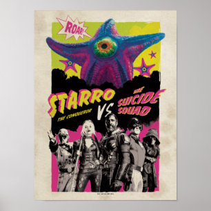 Póster La brigada suicida   Starro Contra El Escuadrón De