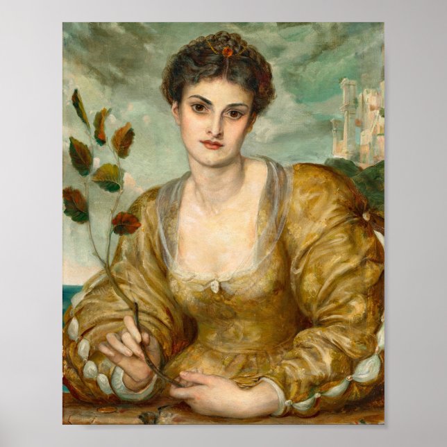 Póster La Bruja Dorada | George R. Chapman (Frente)