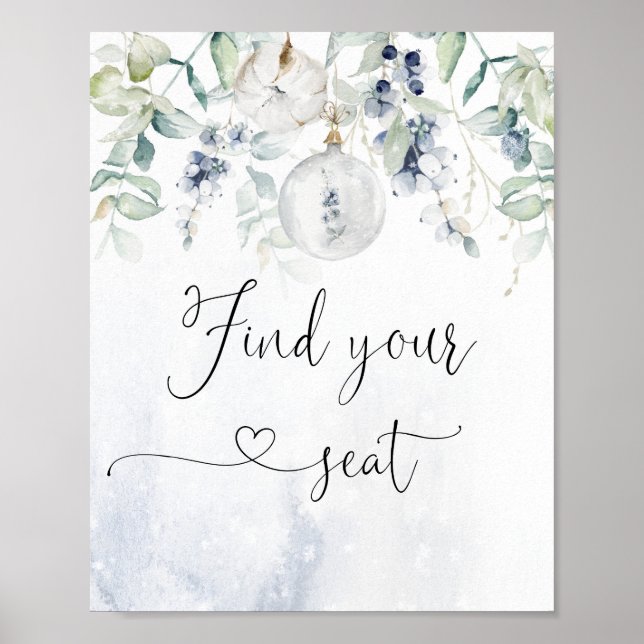 Póster La burbuja de los Navidades de invierno encuentra  (Frente)