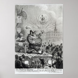 Póster La burbuja de teatro