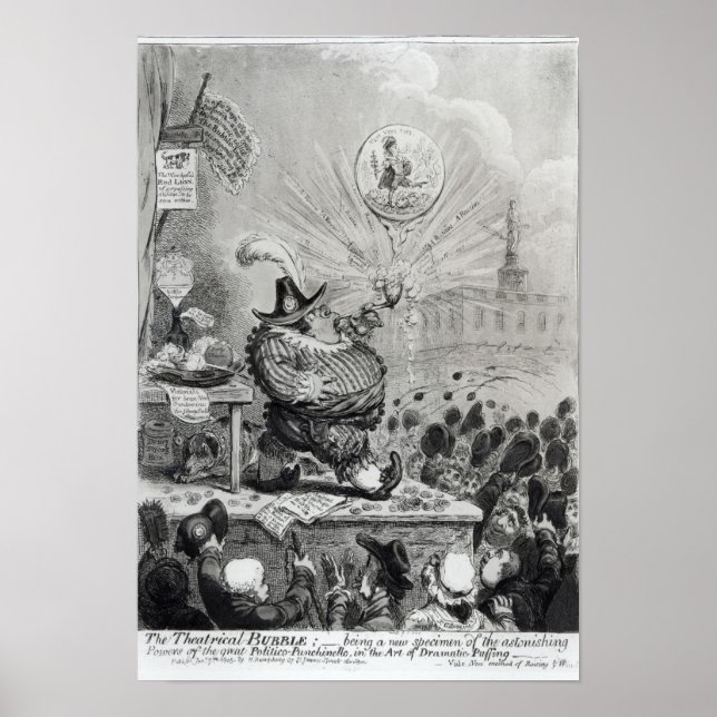 Póster La burbuja teatral (Frente)