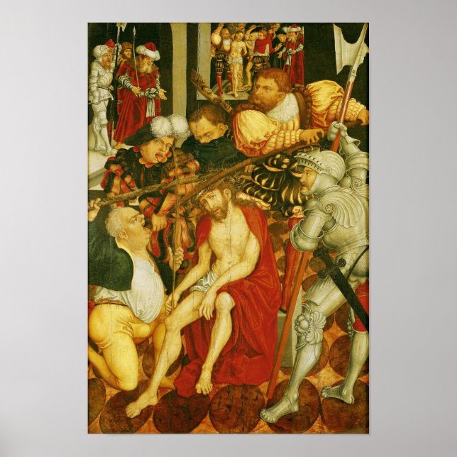 Póster La burla de Cristo (Frente)