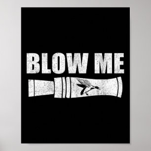 Póster La cacería de pato divertida me hace llamar a Wate