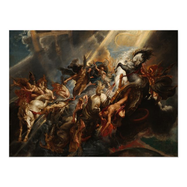 Póster La caída de Faetón (Anverso)