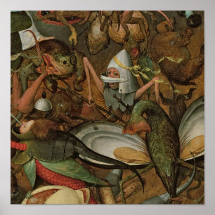 Póster La caída de los ángeles rebeldes, 1562