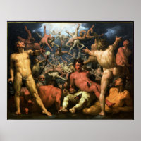 La caída de los Titans Cornelis van Haarlem