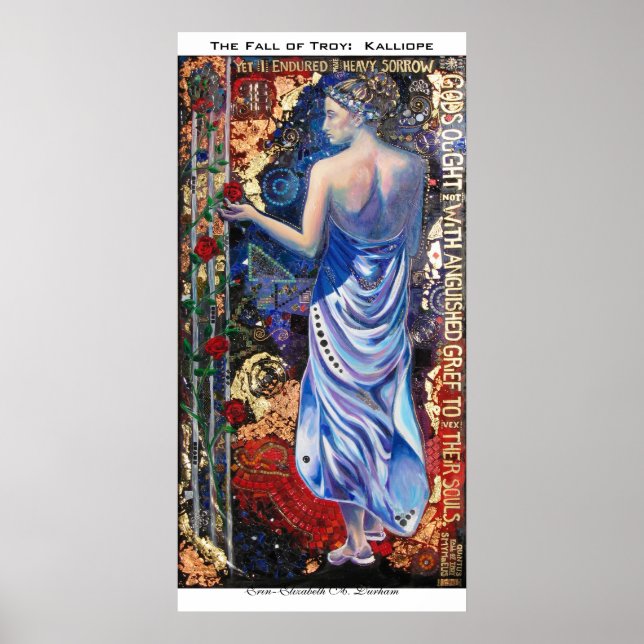 Póster La caída de Troya: Kalliope (Frente)