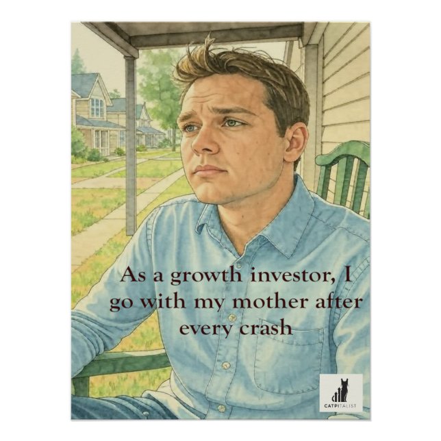 Póster ¿La caída del stock de crecimiento? Bienvenido de  (Anverso)