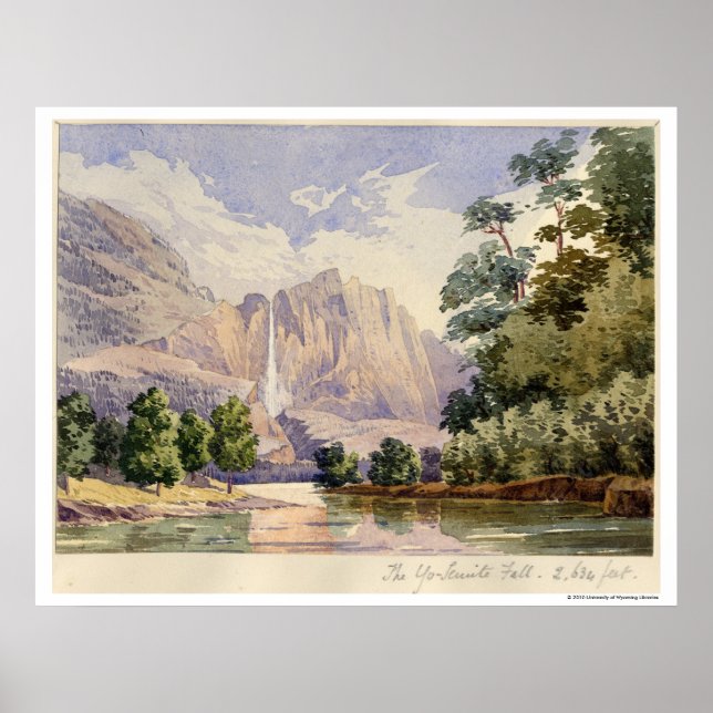 Póster La Caída Yo-Semita. 800 m. (Frente)