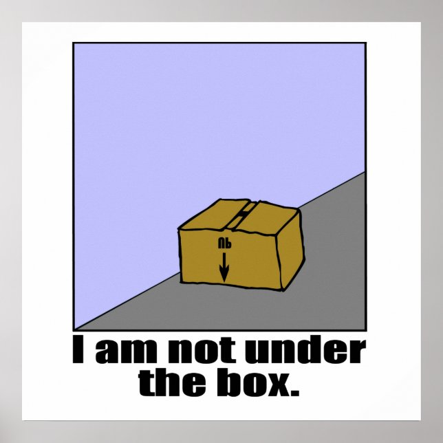 Póster La caja (Frente)