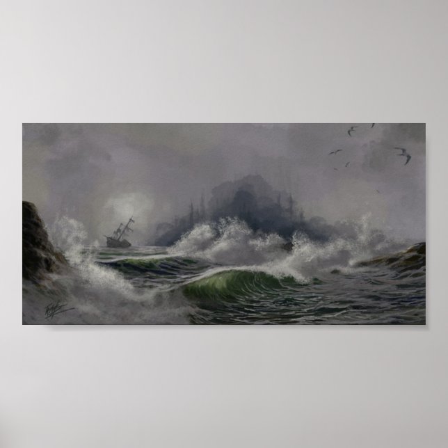 Póster La cala de Deadman (Frente)