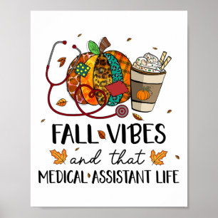 Póster La Calabaza De Leopardo Cae En Vibes Y En Ese Inst