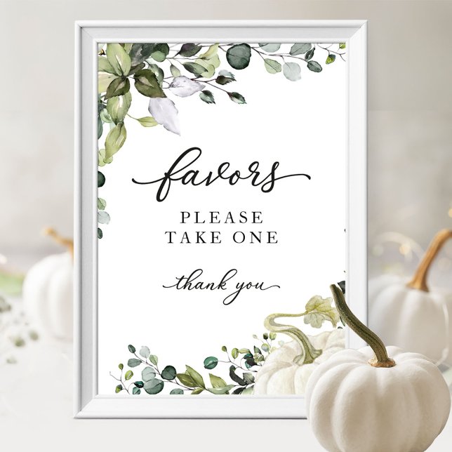 Póster La Calabaza de Verdor Cae Baby Shower favorece el  (Subido por el creador)