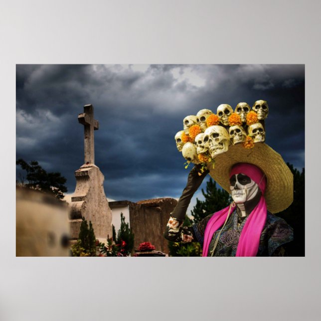 Póster La Calavera Catrina (Frente)