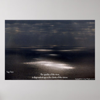 Póster La calidad de las vistas