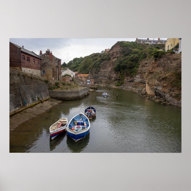 Póster La calma de Staithes Beck (Frente)