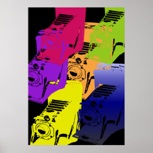 Póster la cámara - oscura