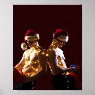Póster La camisa de Navidad de SlipperyJoe sin camiseta h