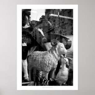 Póster La Campagne à Paris rue Daguerre Sheep poster