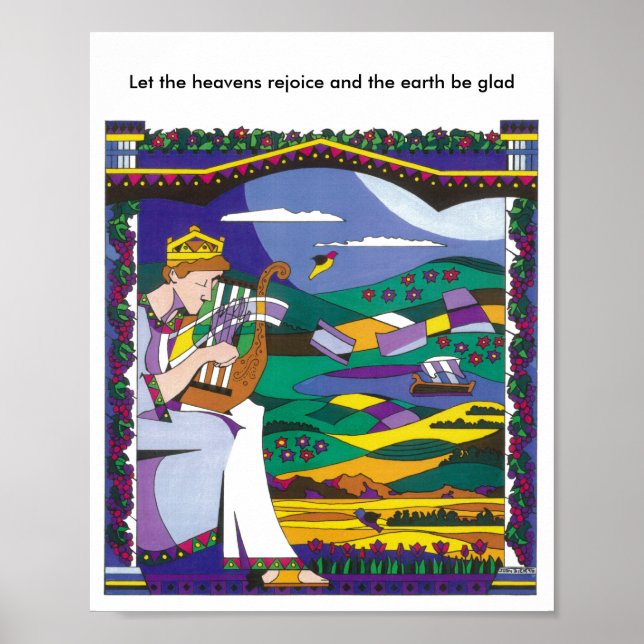 Póster La canción de King David (Frente)