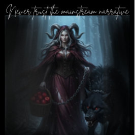 Póster La Caperucita Roja Oscura