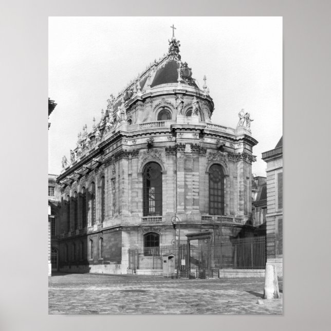 Póster La Capilla Real, el castillo de Versalles (Frente)