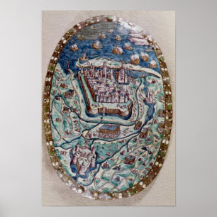 Póster La captura de Calais del francés en 1558