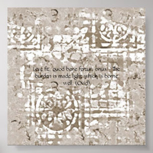 Póster "La carga se hizo luz" en "Muro de Castillo tosco"