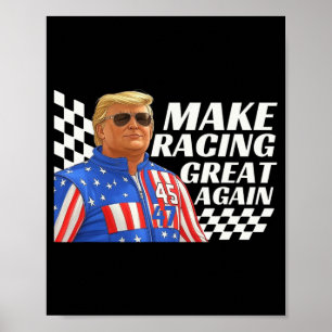 Póster La carrera de Trump hace que la Carreras vuelva a