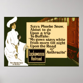 Póster La Carretera De La Antracita De 1903