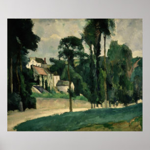 Póster La carretera de Pontoise, 1875