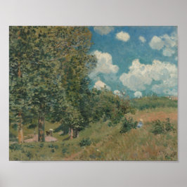 Póster La carretera de Versalles a Saint-Germain (1875)