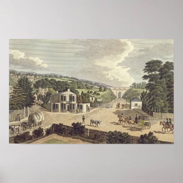 Póster La carretera elevada (Frente)