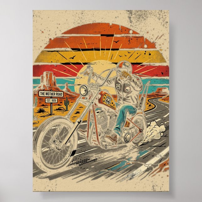 Póster La Carretera Madre (Frente)