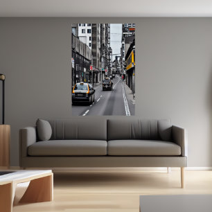 Póster La carretera principal de mi ciudad   Poster de ar