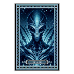 Póster La carta de Alien Tarot