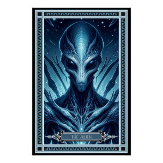 Póster La carta de Alien Tarot