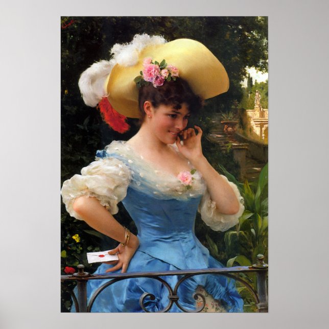 Póster La carta de amor (Frente)