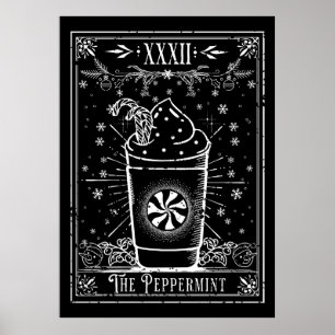 Póster La carta de Peppermint Latte Tarot